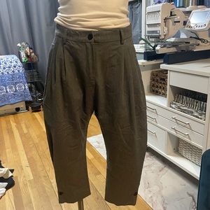 Dark grey slacks